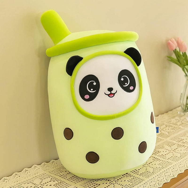 Uposao Bubble Tea Plüschtier Boba Kuscheltier, 50CM Cartoon Plüsch Puppen Lustiges Plüschkissen Milc