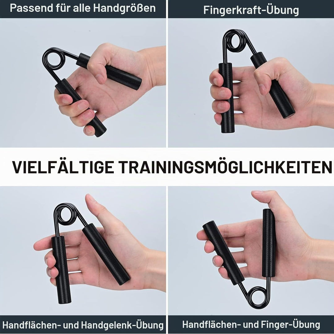 Griffkraft Trainer Set,50/100/150/200/250LBS Handgriff Trainer,rutschfester Metall unterarmtrainer H