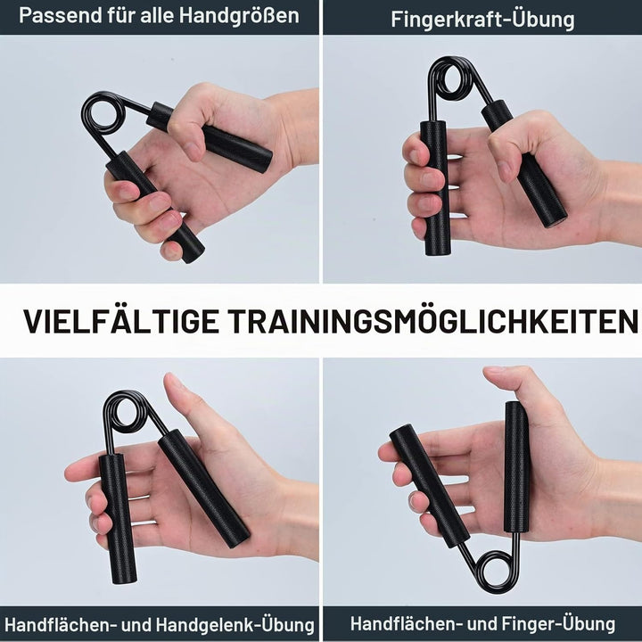 Griffkraft Trainer Set,50/100/150/200/250LBS Handgriff Trainer,rutschfester Metall unterarmtrainer H