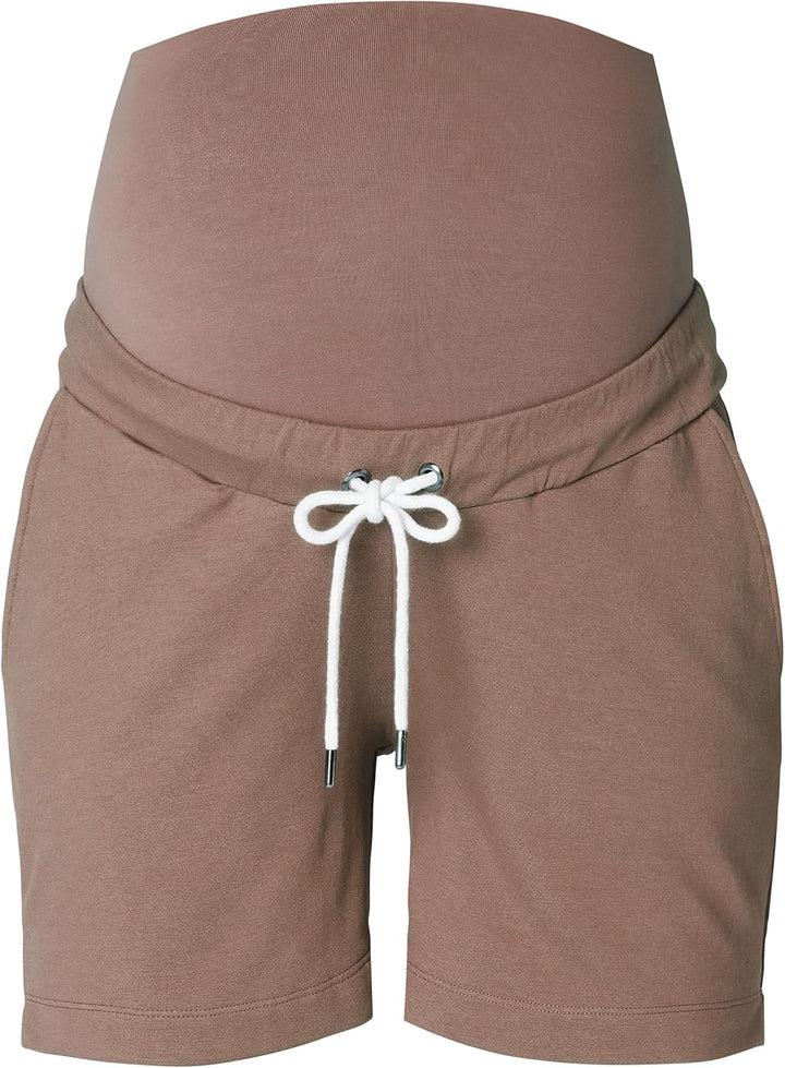 Noppies Damen Over The Belly Helena Shorts XXS Pine Bark, XXS Pine Bark