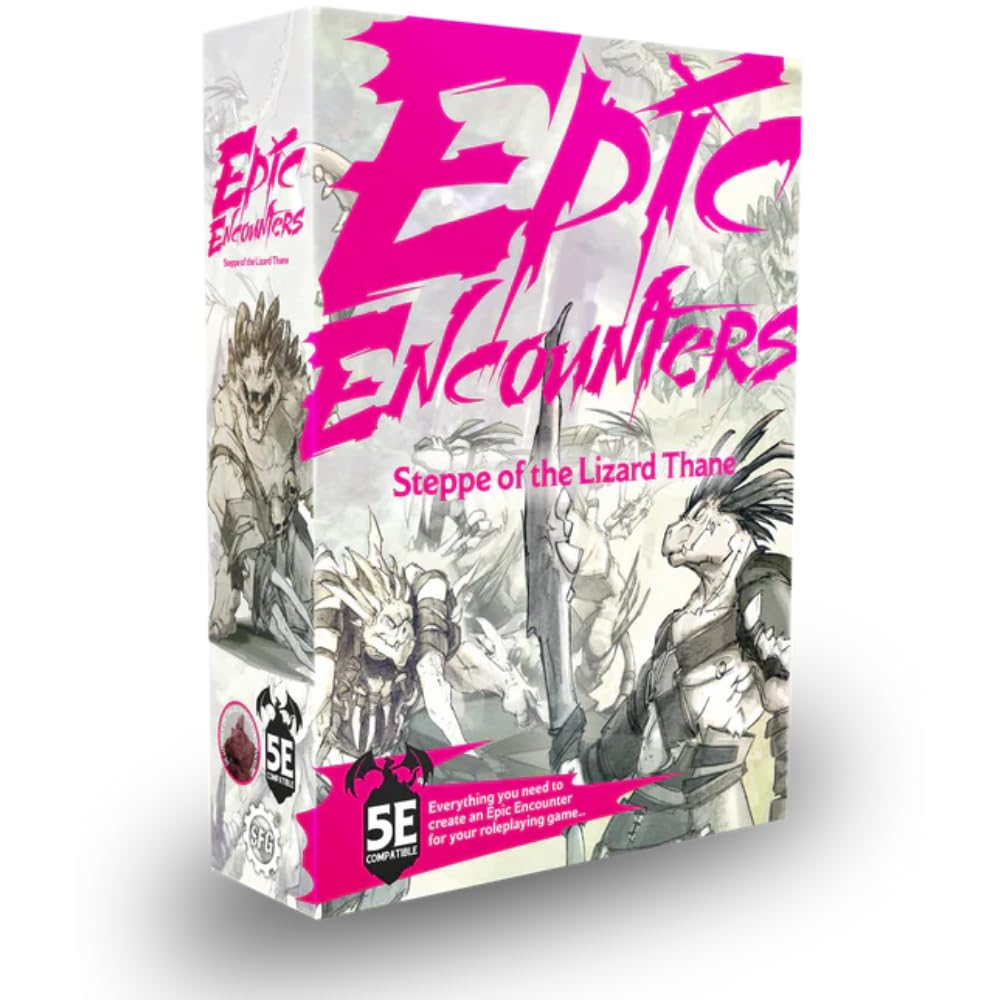 Epic Encounters: Steppe of The Lizard Thane