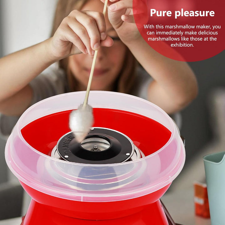 Zuckerwattemaschine,450 W Einfach Zu Bedienendes Zuckerwattegerät,Zuckerwatte Maschine,Retro Cotton