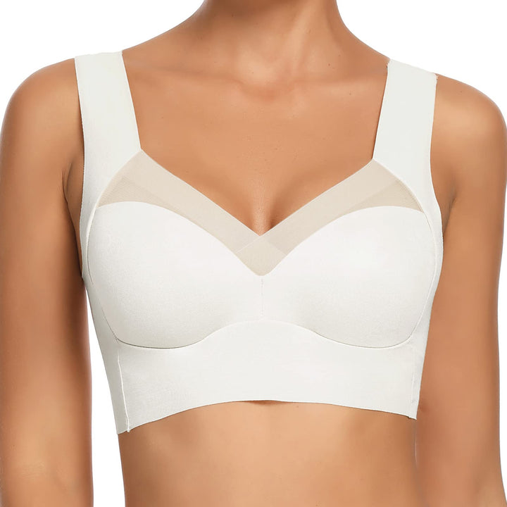 WOWENY BH Damen Ohne Bügel Schlaf Bustier Tops Spitze Bralette Bügelloser Klassischer T Shirt BH Sch