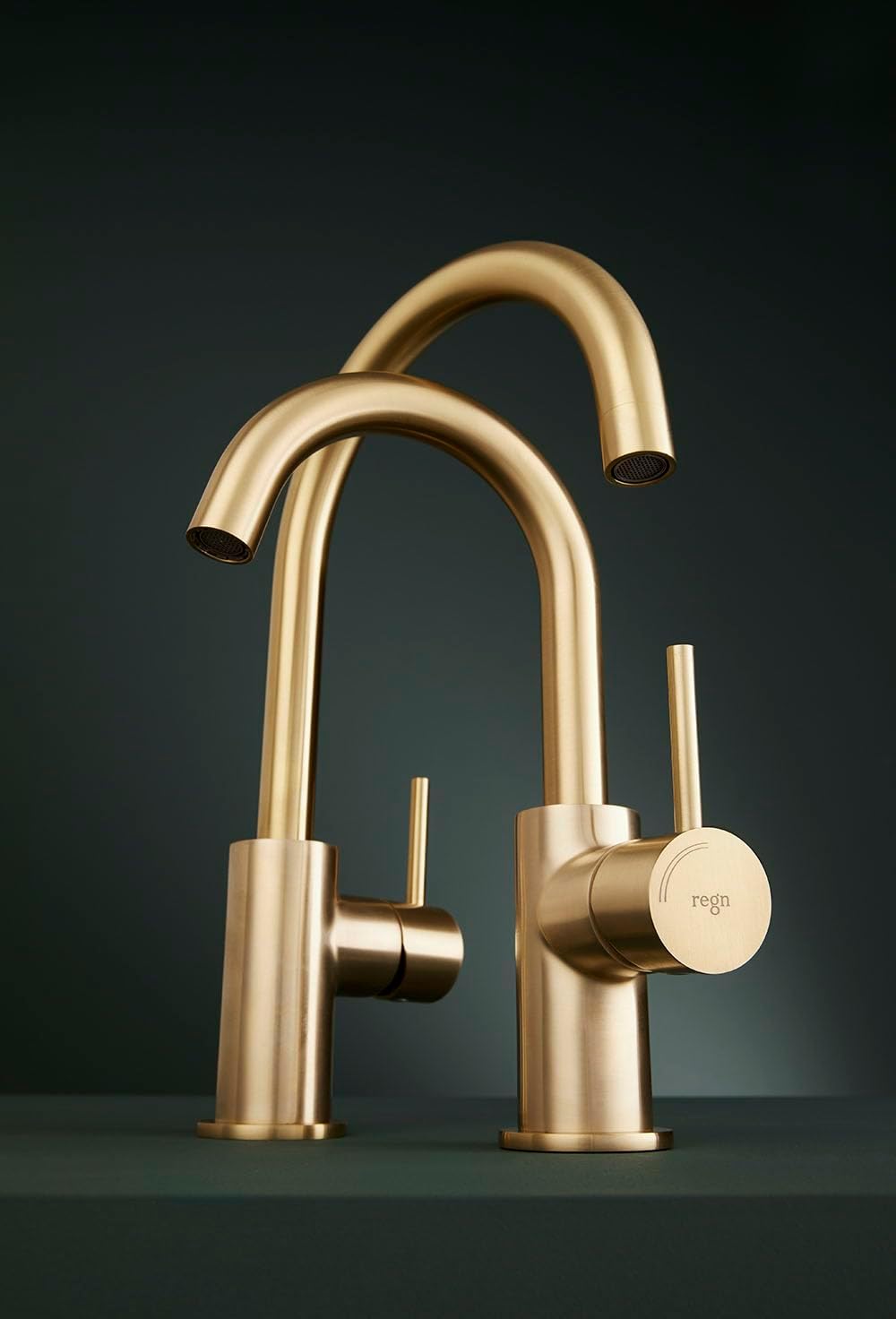 Regn Küchenarmatur gebürstetes Nickel mit Kaltstart hochwertiges Design und einfache Montage
