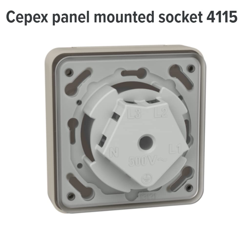 CEE-ANBAUDOSE IP44 16A5P MENNEKES 4115