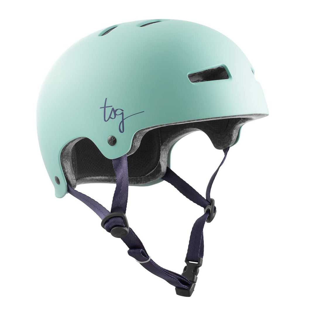 TSG Girls BMX/Dirt Helm Evolution Women Solid Color - Satin Mint Türkis S/M | 54-56cm, Türkis S/M |