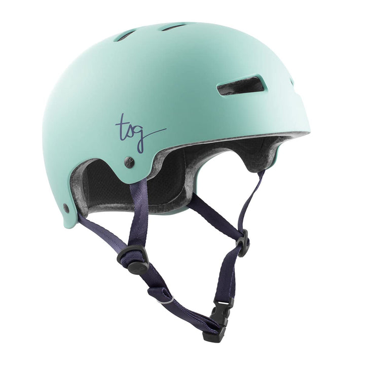 TSG Girls BMX/Dirt Helm Evolution Women Solid Color - Satin Mint Türkis S/M | 54-56cm, Türkis S/M |