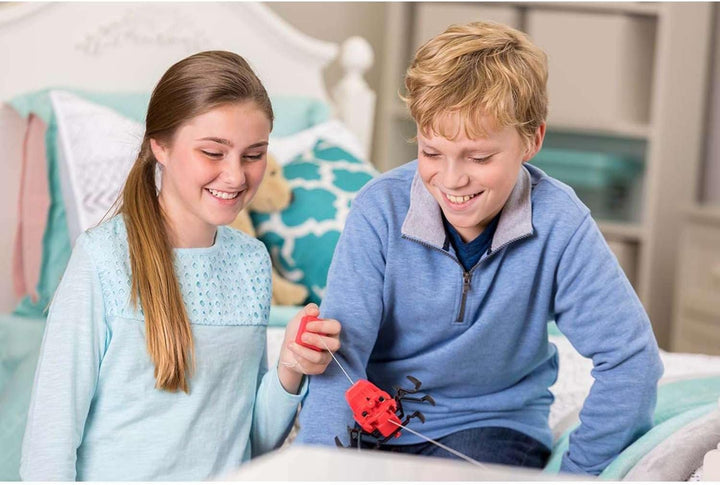 4M KidzRobotix Spinnen-Roboter - Bausatz für Kinder ab 8 Jahre - STEM Lernspielzeug bewegliche Robot