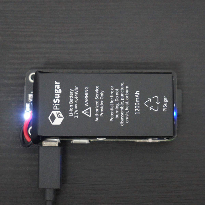 Pisugar 2 Portable 1200 mAh UPS Lithium Battery Power Module for Raspberry Pi-Zero W/WH Model Access