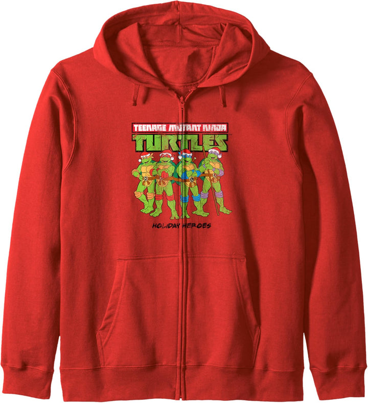 Teenage Mutant Ninja Turtles Santa Hat Group Kapuzenjacke