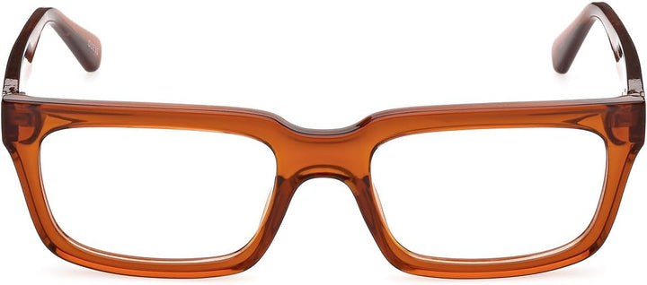 Guess GU8253 Brille, Shiny Light Brown, 53 Unisex Erwachsene, Shiny Light Brown