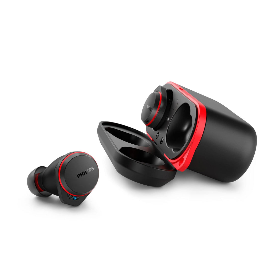 Philips Audio TAA7507BK/00 True Wireless Sportkopfhörer, Premium-Sound, Noise Cancelling Pro, krista