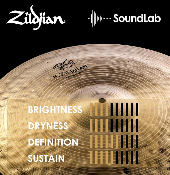 Zildjian K' Constantinople Crash-Ride 19", 19"