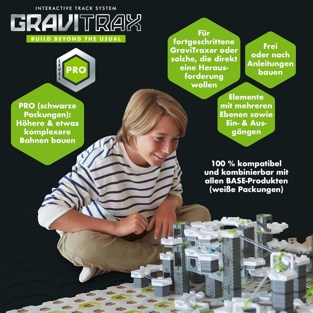 Ravensburger GraviTrax PRO Starter-Set Extreme 22432 - Umfangreiches Starterset der PRO-Linie für de