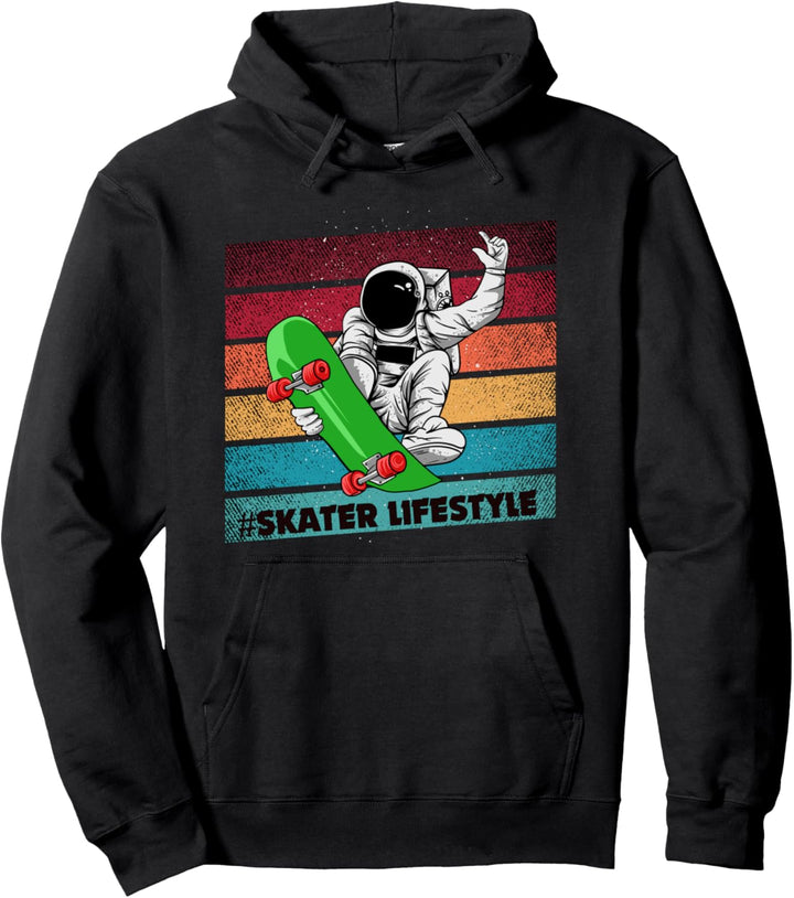 Skateboard Jungen und Mädchen Skater Style Skater Pullover Hoodie