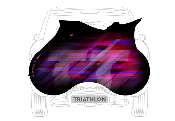 Velo Sock Unisex-Adult Speed/THRIATLON Bike Cover, One Size