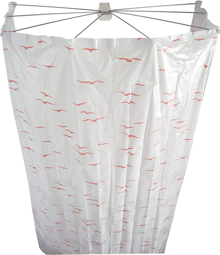 RIDDER Ersatzduschvorhang Ombrella Sylt rosé 210x170 cm 210x170 cm Rosé, 210x170 cm Rosé