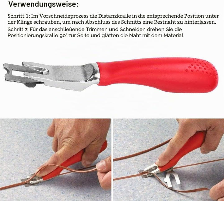 Dilwe Bodenschweissen Schneidklingenwerkzeug, Bodenschneidemesser aus Zinkaluminiumlegierung, geeign