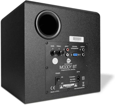 Wavemaster Moody BT 2.1 Lautsprecher System (65 Watt) mit Bluetooth-Streaming Aktiv-Boxen Nutzung fü