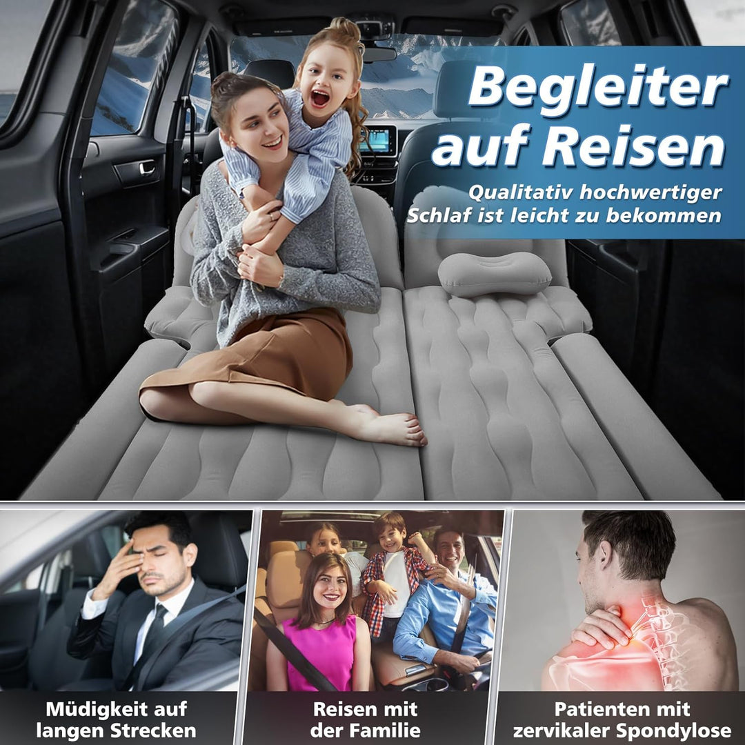 FORMIZON SUV Aufblasbare Matratze, 180 * 140cm Auto Luftmatratze, Aufblasbare Matratze Kofferraum mi
