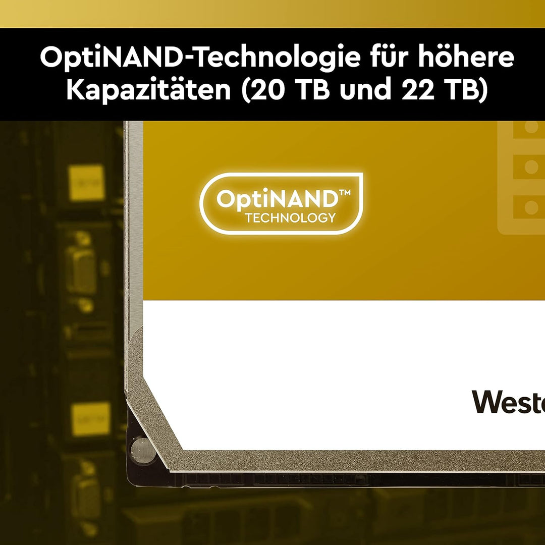 WD Gold™ 10 TB Interne Festplatte 8.9 cm HDD (3.5 Zoll) SATA III, Enterprise HDD, Gold