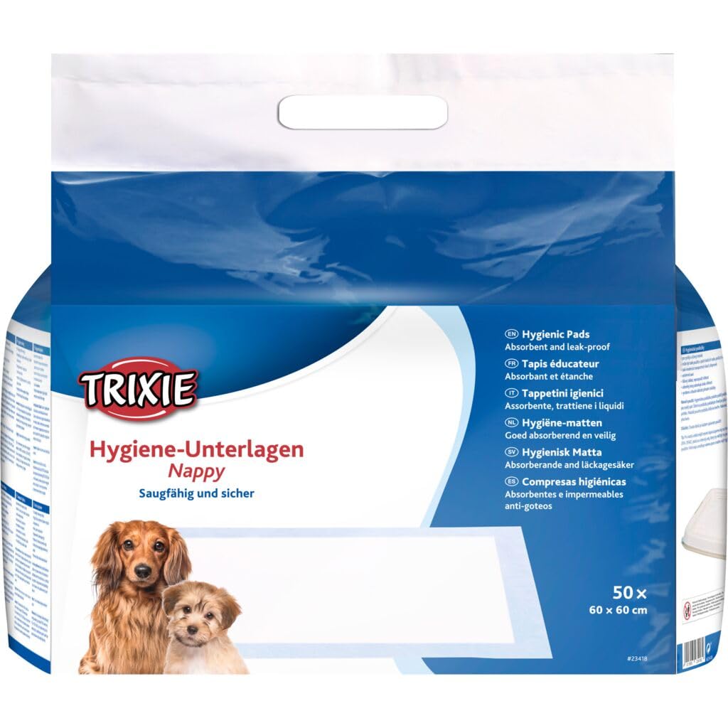 Hygiene-Unterlage Nappy, 60 × 60 cm, 50 St. Weiss XL, Wei&amp;