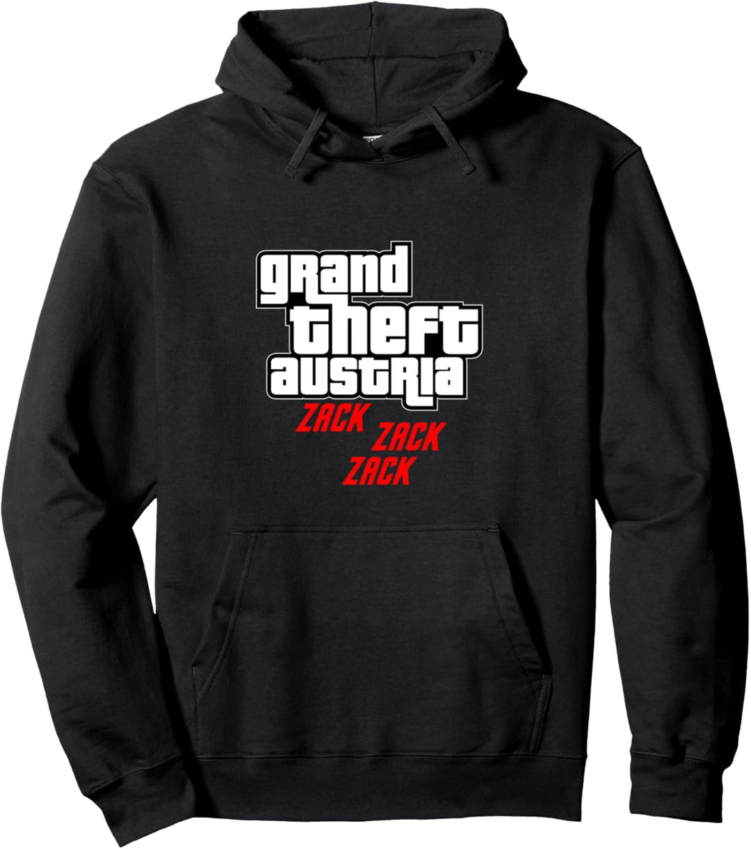 GRAND THEFT AUSTRIA IBIZA STRACHE KURZ IBIZAGATE VATERTAG Pullover Hoodie