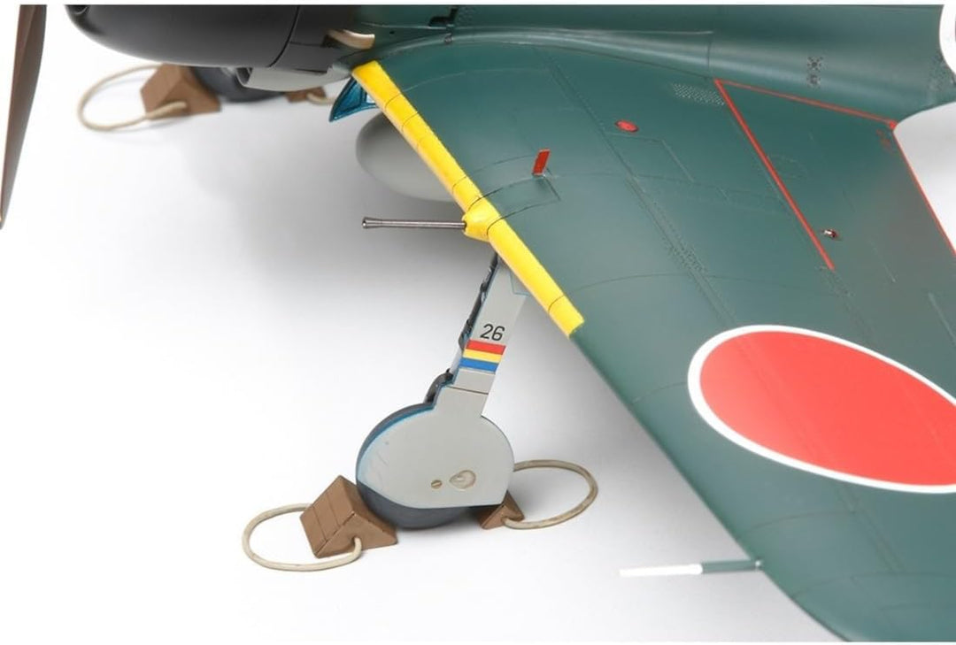 TAMIYA 61103 Mitsubishi Militär 61103-1:48 Japanische A6M5/5a Zero Fighter, Modellbau, Plastik Bausa