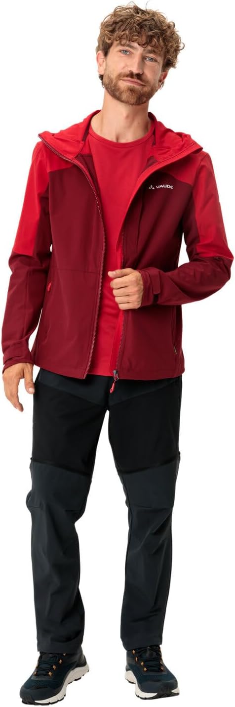 VAUDE Herren Men's Elope Wind Jacket Jacke S carmine, S carmine