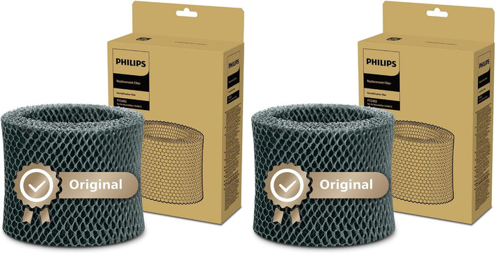 Philips FY2402/30 Original Ersatzfilter für Luftbefeuchter (HU4816) Grau (Packung mit 2) Grau Pack o