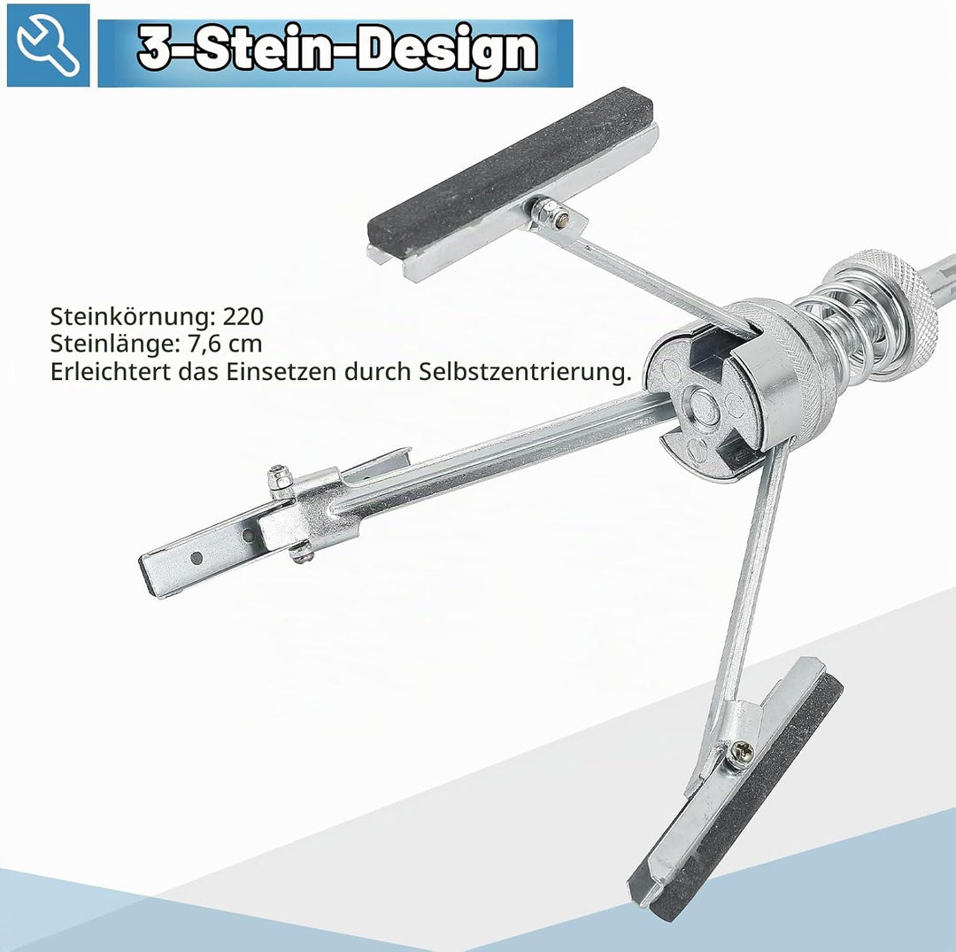 ATPEAM 3-Zoll Zylinder Honwerkzeug, Ø 41-172mm Zylinder Honwerkzeug