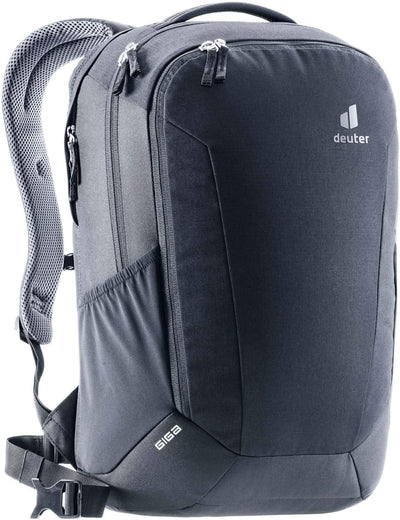 deuter Giga Laptop Rucksack (28 L) Schwarz 28 L Bundle mit Regenhülle (20-35 L), Schwarz 28 L Bundle