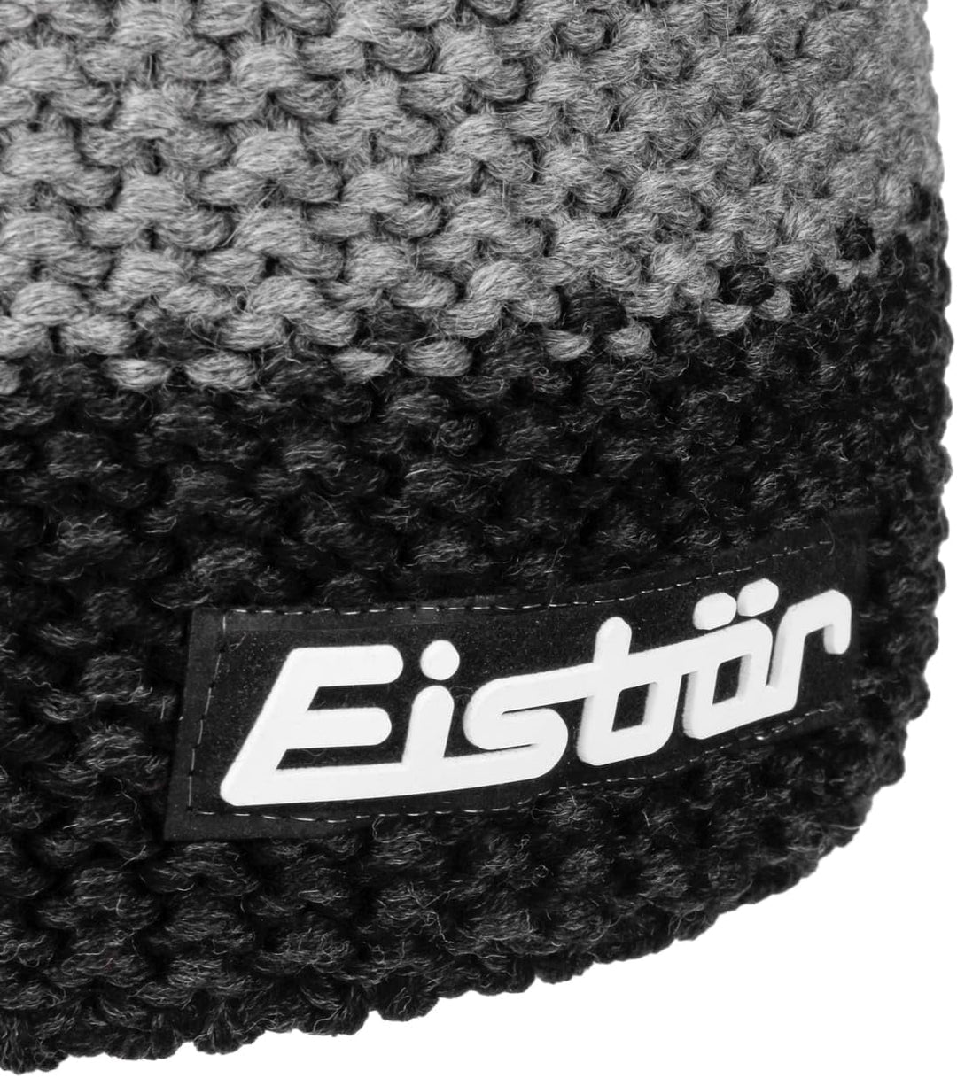 Eisbärli Star Pompon MÜ SP Kids schwarz-weissmele-blitzblau -