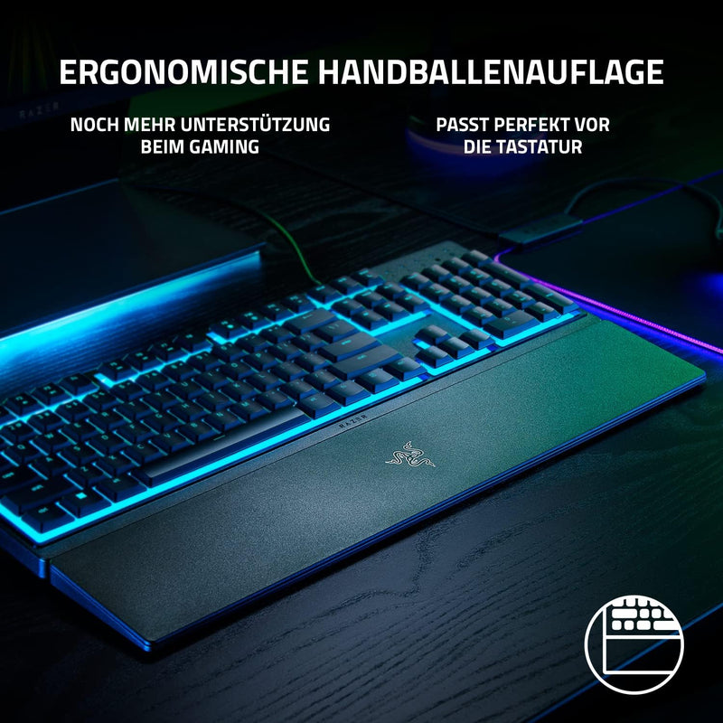 Razer Ornata V3 X - Flache Membran-Tastatur mit Chroma RGB (Lautlose Membran-Switches, Ergonomische