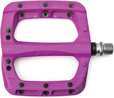 HT PA03A Nylon Flache Pedale Dark Purple, Dark Purple