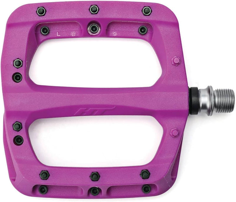 HT PA03A Nylon Flache Pedale Dark Purple, Dark Purple