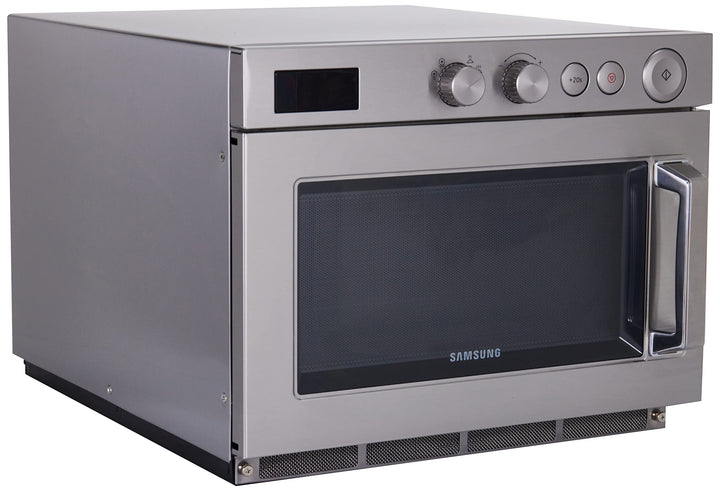 SARO SAMSUNG Mikrowelle für Gastronomie – 26 L – 1500 W – 5 Leistungsstufen – Edelstahl/Keramik – Dr