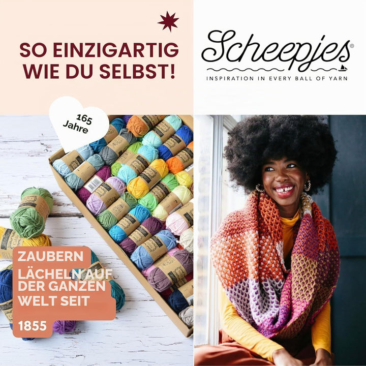 Scheepjes - Scheepjes Cahlista Garn Farbpaket - 109 Stück (1 Packung), Cahlista