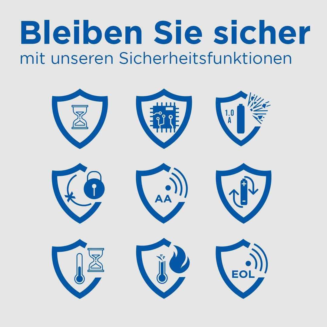 Panasonic eneloop SmartPlus USB Travel Ladegerät für 1–4 AA/AAA NI-MH-Akkus, mit USB-Anschluss, 10 S