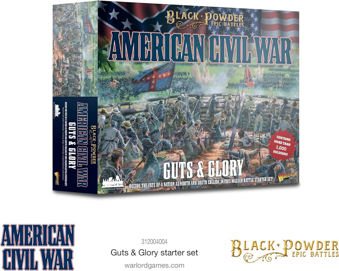 BlackPowder Epic Battles – American Civil War Starter Set – Guts & Glory