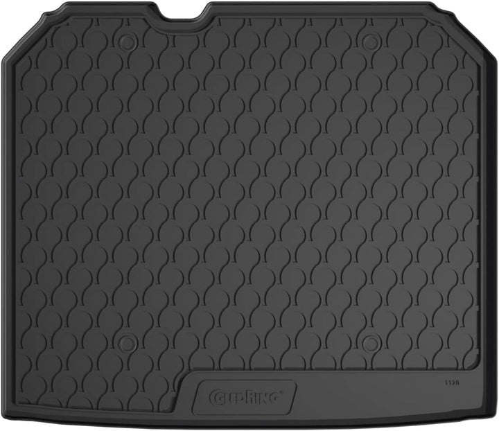 Rubbasol (Gummi) Kofferraumwanne kompatibel mit Audi Q3 2011-2018 (Höhe Ladeboden + Gepäckraumpaket