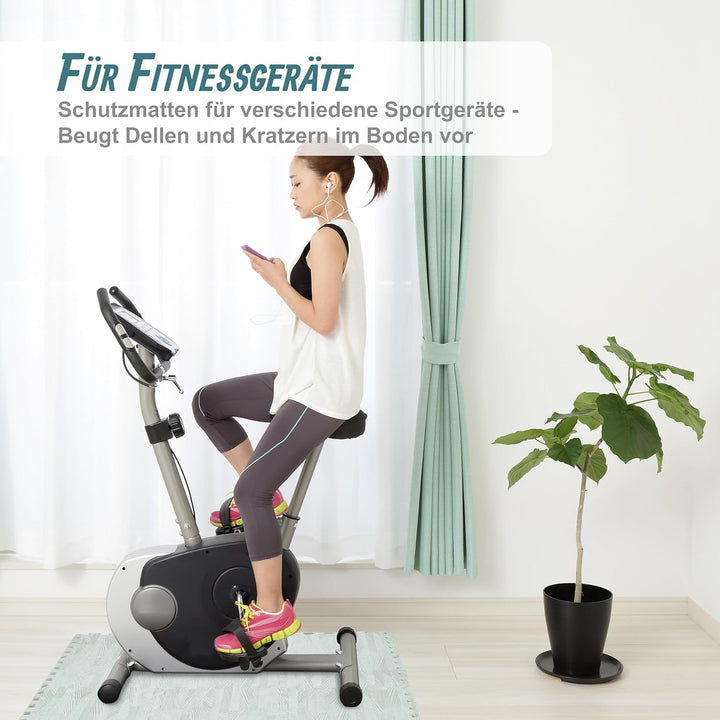 Relaxdays 36 x Bodenschutzmatte, Puzzlematten für Sport und Fitnessgeräte,ca. 3,4 m², Eva Schaumstof