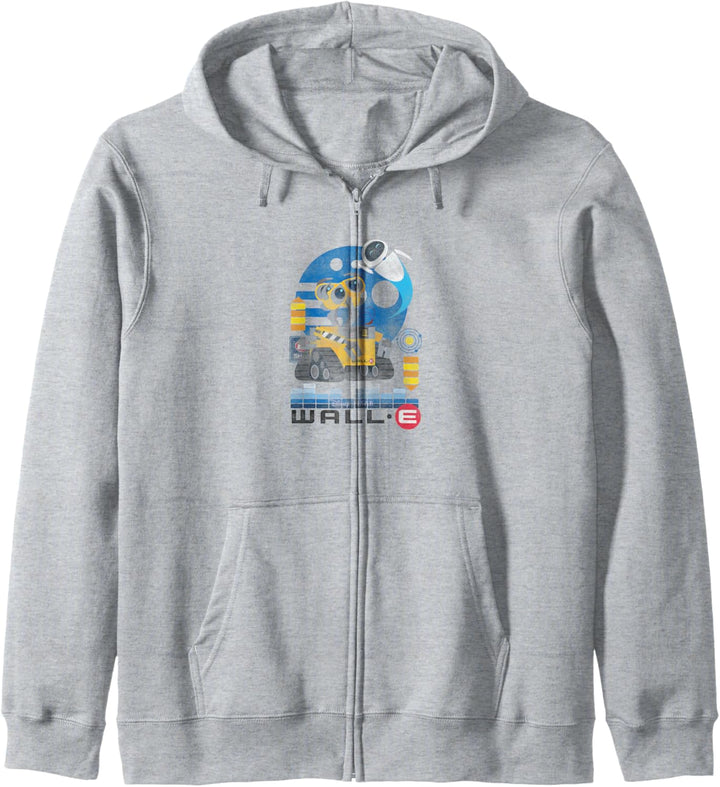 Disney Pixar Wall-E Eve Cartoon Art Kapuzenjacke