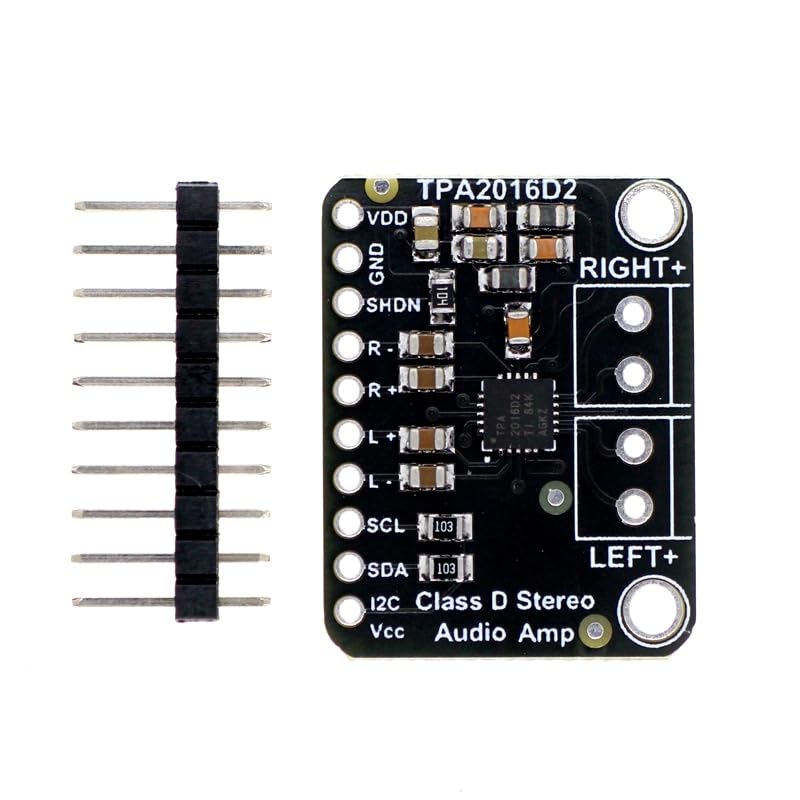 Audio-Verstärkermodul, TPA2016 2.8W Stereo Audio Amplifier Module, Class D I2C/AGC Steuermodus Audio