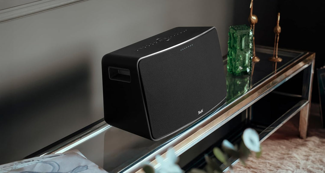 Teufel Motiv® XL HiFi Smart Speaker mit WLAN 210 Watt Kraftvoller Multiroom Schwarz, Schwarz