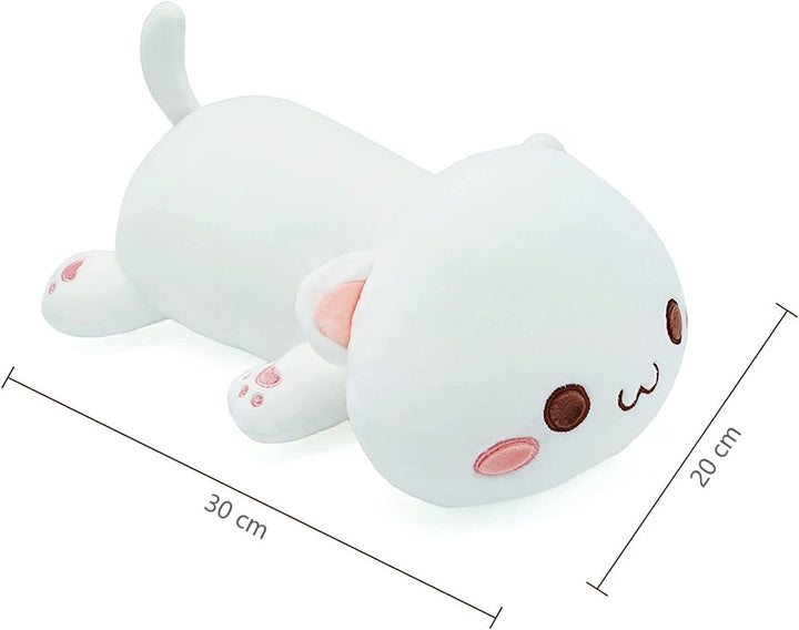 shownicer Plüschtier Katze Kuscheltier Stofftier Kawaii Katze Plüsch, Kätzchen Plüschkissen Spielzeu