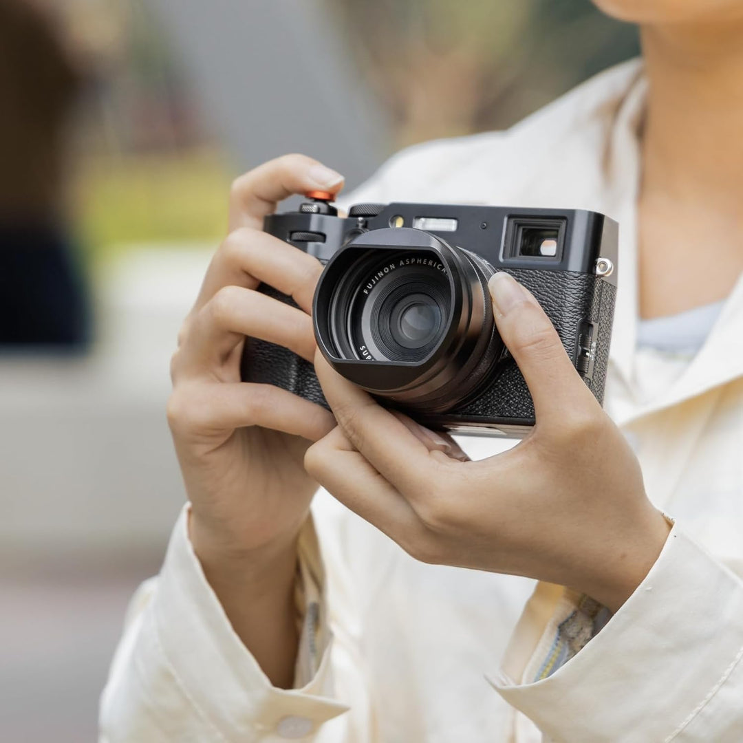 SMALLRIG UV-Filter mit Gegenlichtblende für FUJIFILM X100VI / X100V, UV-Filter mit 99% Lichtdurchläs