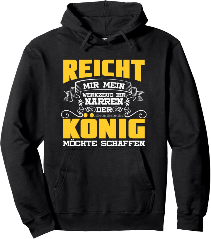 Handwerker Klempner Elektriker Dachdecker Metallbauer Pullover Hoodie