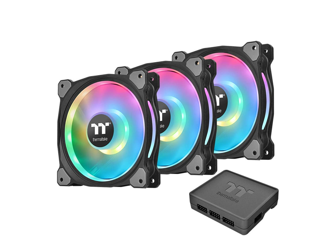 Thermaltake Riing Duo 14 RGB Radiator Fan/ 3er Set/Dual Riing LED/Gehäuselüfter