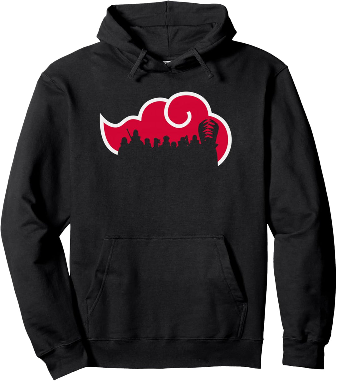 Naruto Shippuden Akatsuki Silhouette Pullover Hoodie
